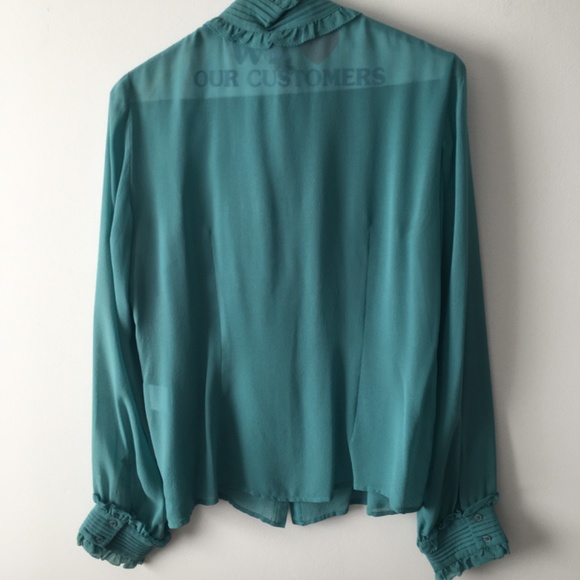 Vintage silk blouse - Picture 2 of 10